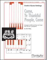 Come Ye Thankful People Come SATB Choral Score cover